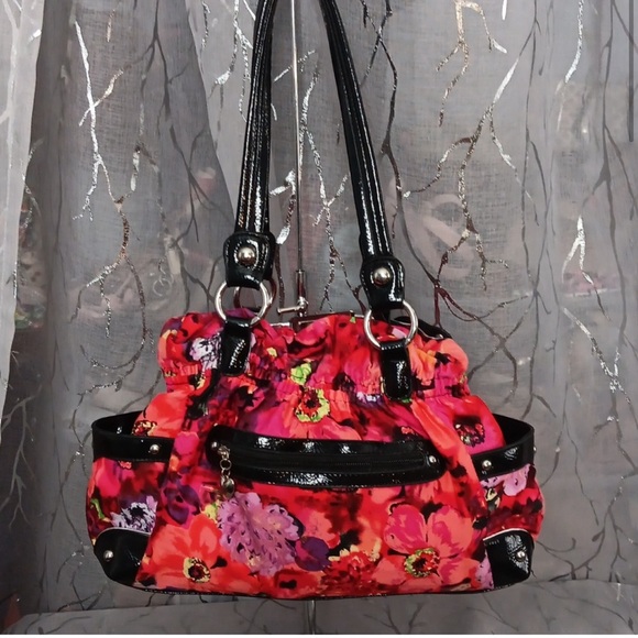 WILSON FLORAL LEATHER SHOULDER BAG - Picture 3 of 10